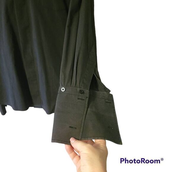 Menz Charcoal Grey Dress Shirt Size 161/2 (34/45) - Picture 5 of 7